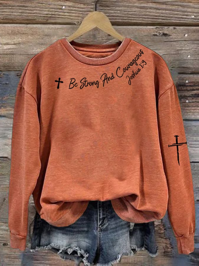 Women's Faith Print Waffle Hoodie