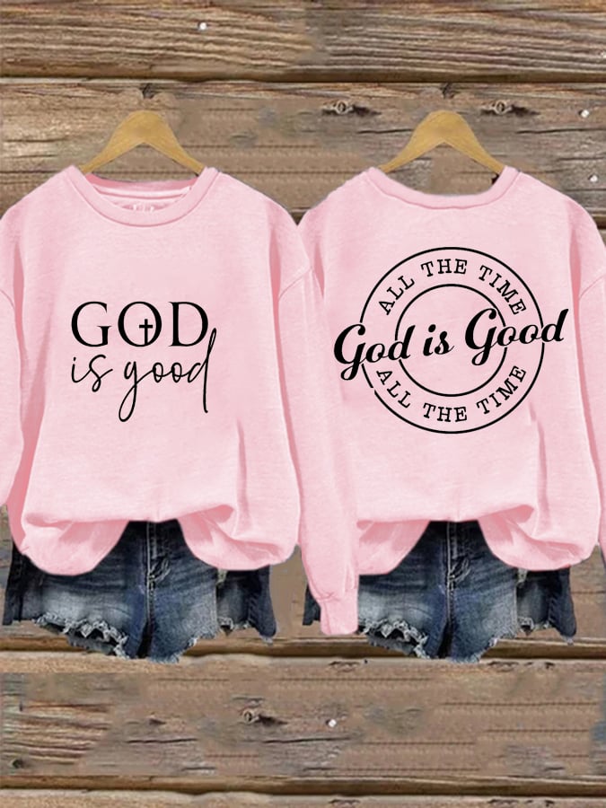 Women's Faith  Round Neck Sweatshirt