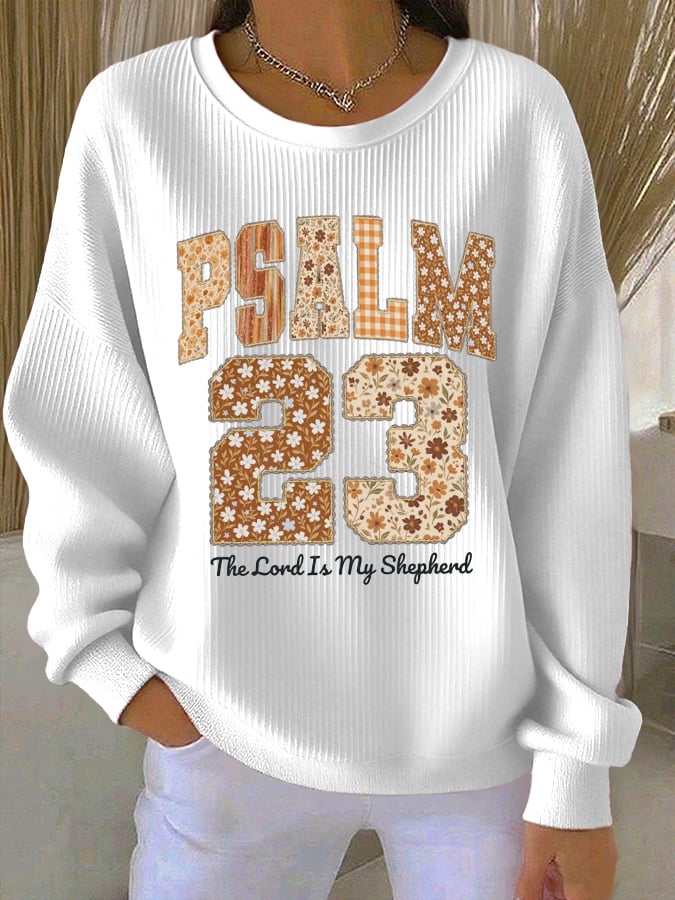 Women's Faith Print Sweatshirt