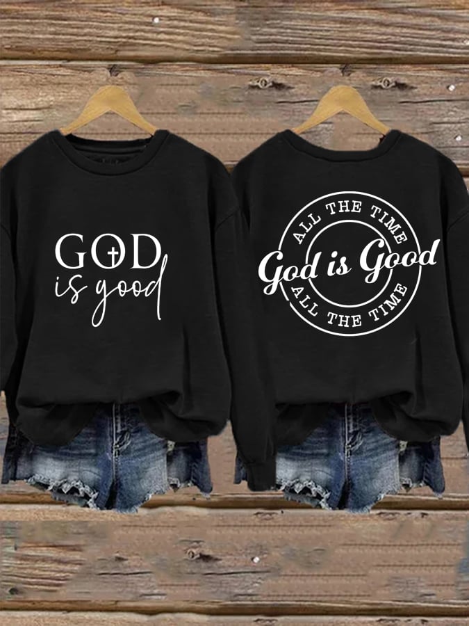 Women's Faith  Round Neck Sweatshirt
