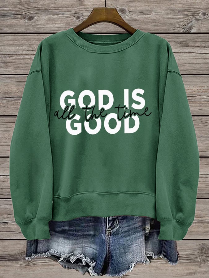 Women's Faith  Round Neck Sweatshirt