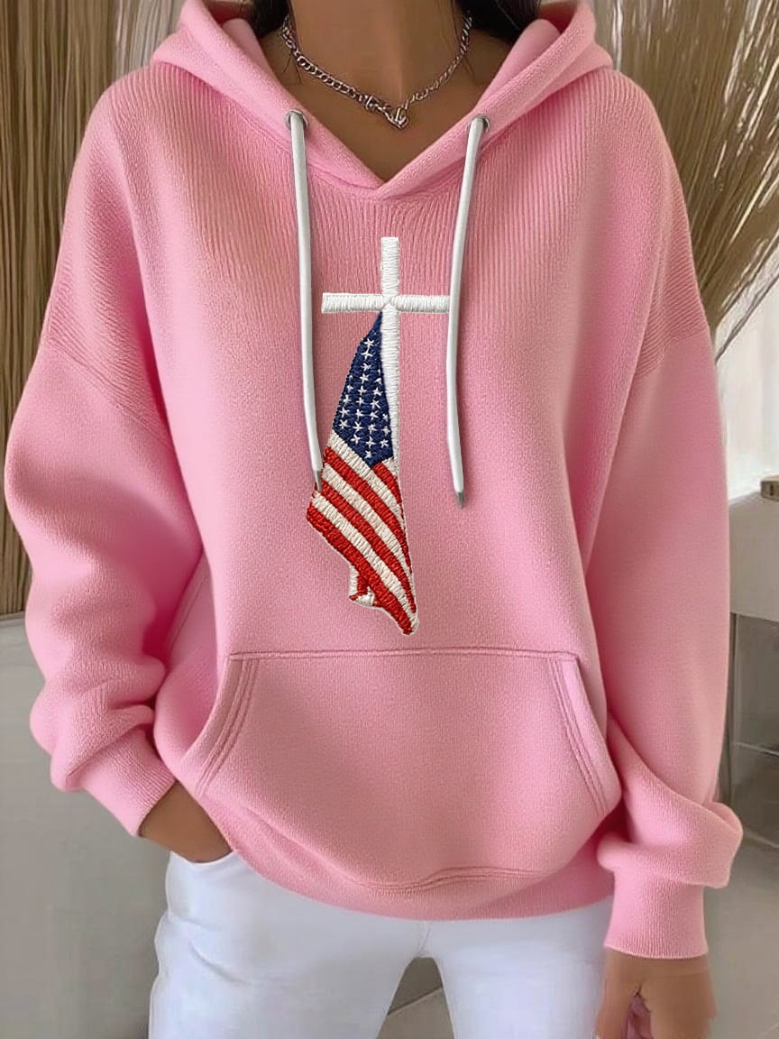 Women's Faith Casual Hooded Sweatshirt