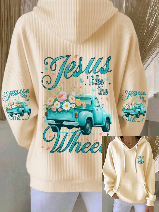 Women's Faith Print Hoodie
