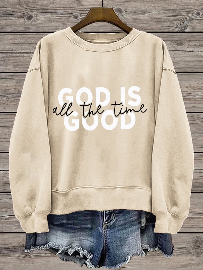 Women's Faith  Round Neck Sweatshirt