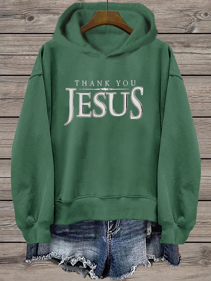 Women's Faith Heat Transfer Hooded Sweatshirt