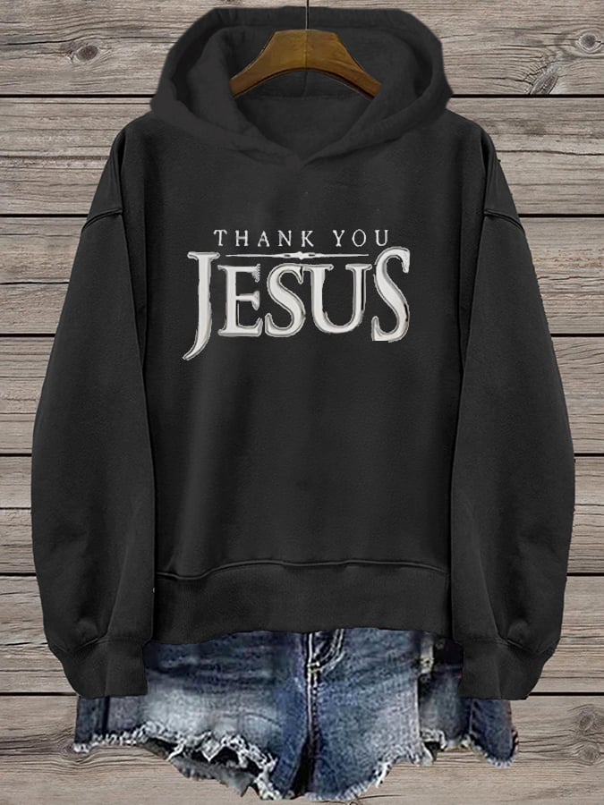Women's Faith Heat Transfer Hooded Sweatshirt
