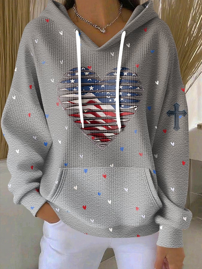 Women's Faith Casual Hooded Sweatshirt