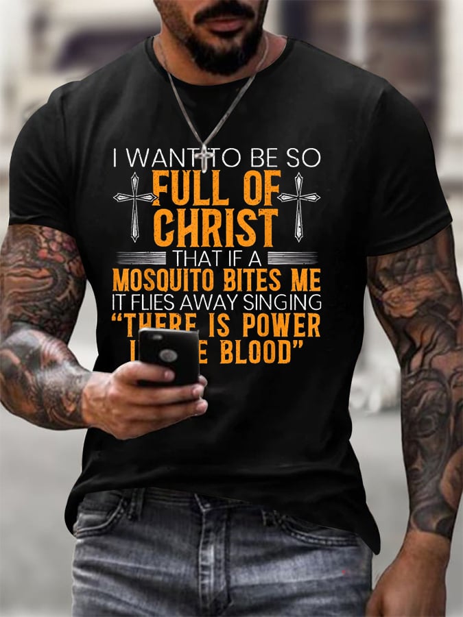 Men's Faith Print T-Shirt