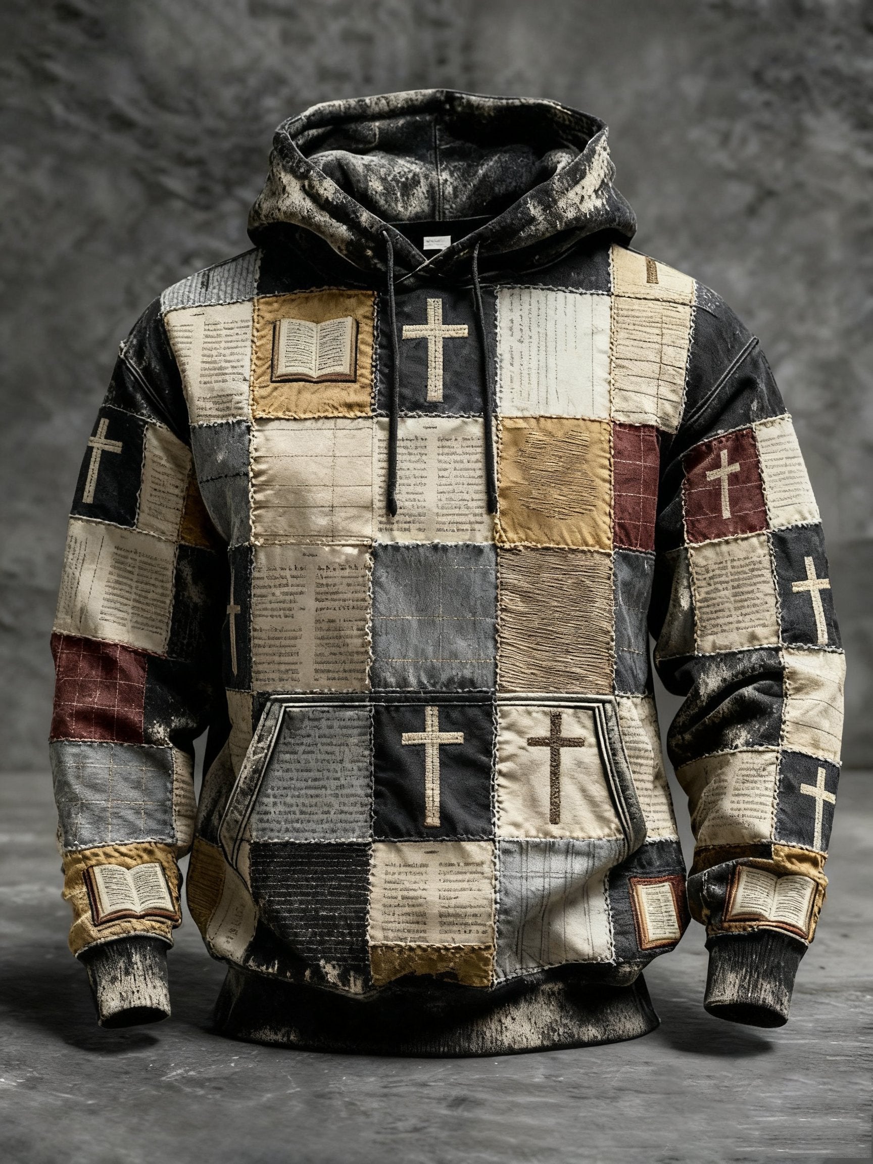 Men's Faith Print Hoodie