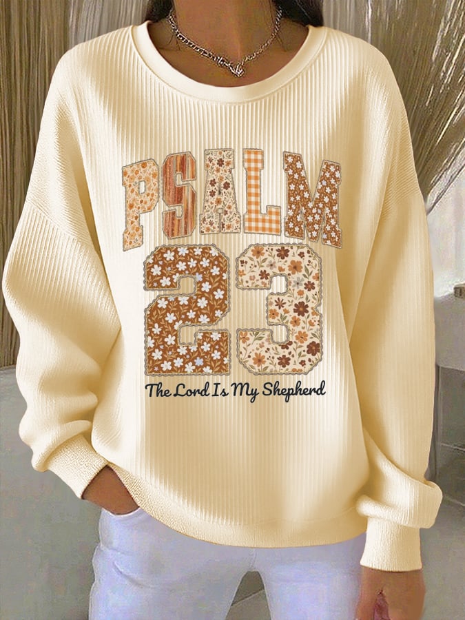 Women's Faith Print Sweatshirt