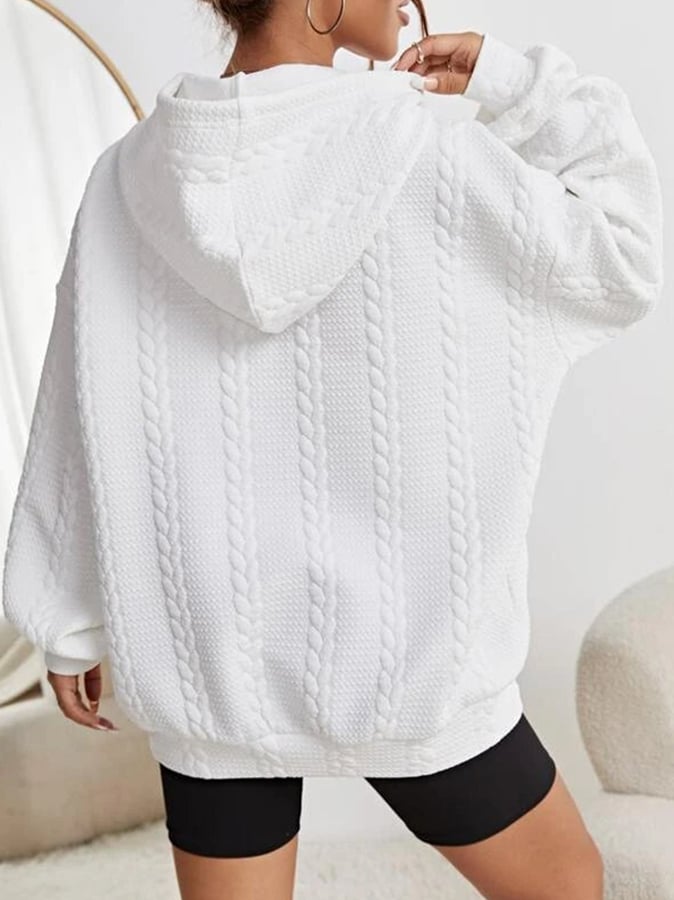 Women's Blessed Casual Cable Hoodie