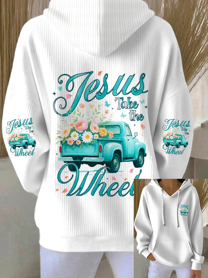 Women's Faith Print Hoodie