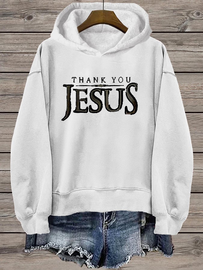 Women's Faith Heat Transfer Hooded Sweatshirt