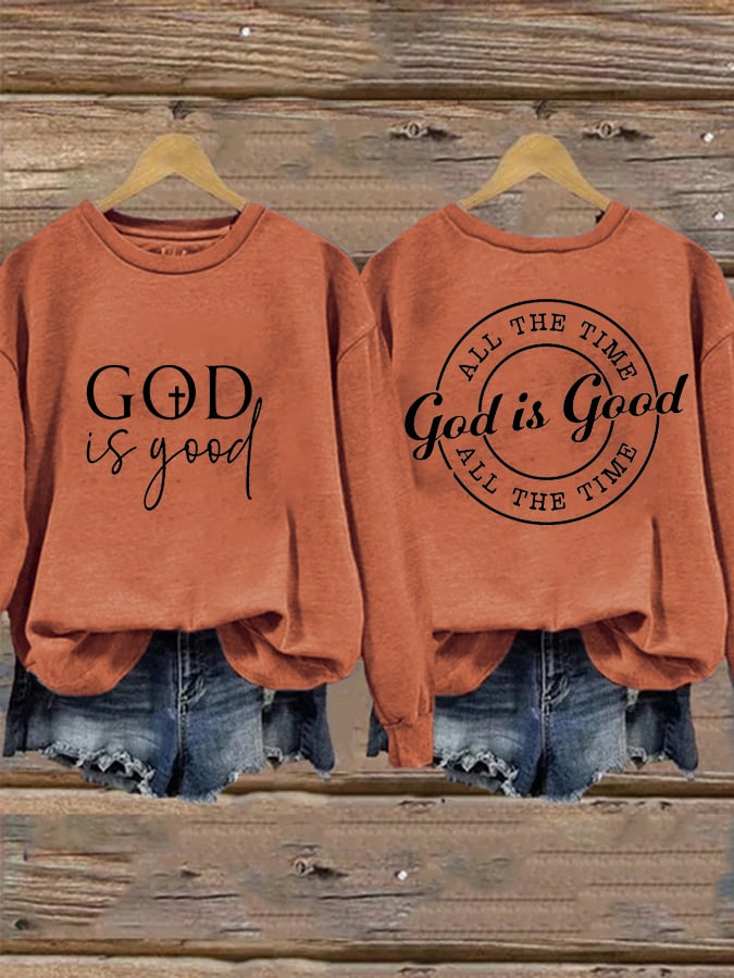 Women's Faith  Round Neck Sweatshirt