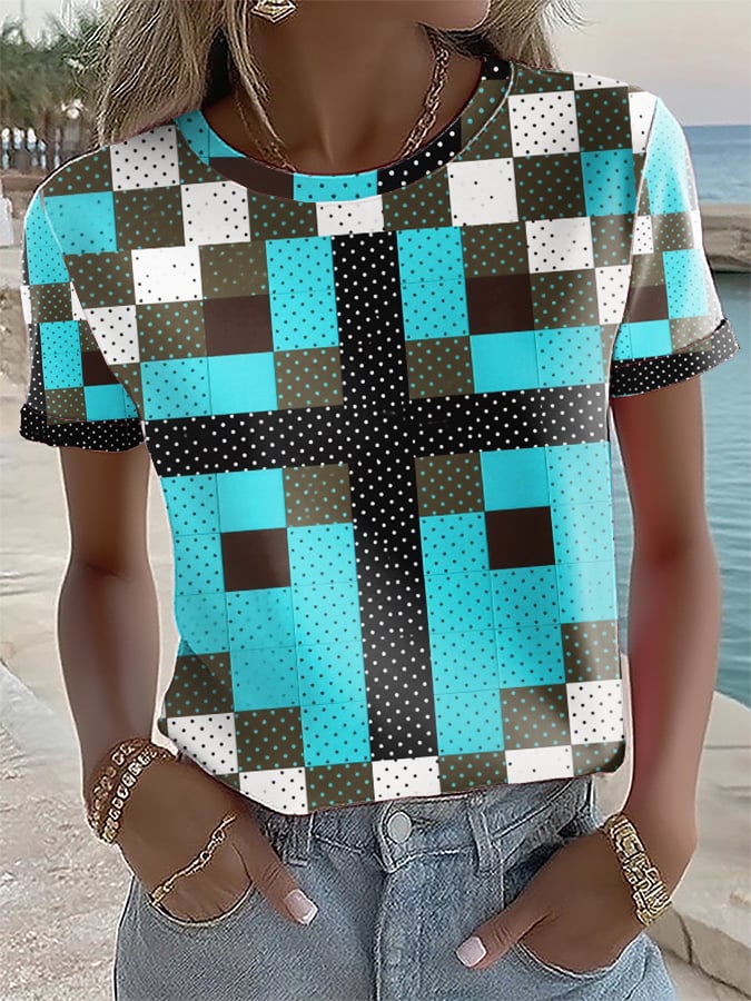 Women'S Faith Art Print T-Shirt