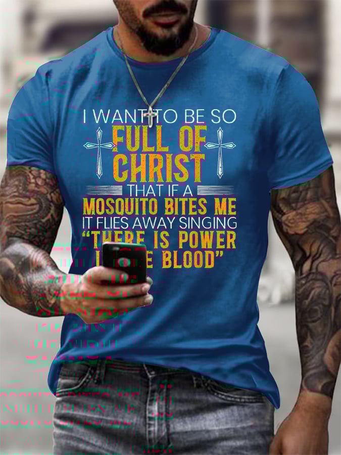 Men's Faith Print T-Shirt