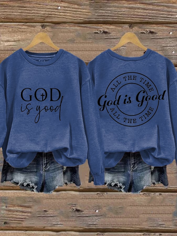 Women's Faith  Round Neck Sweatshirt