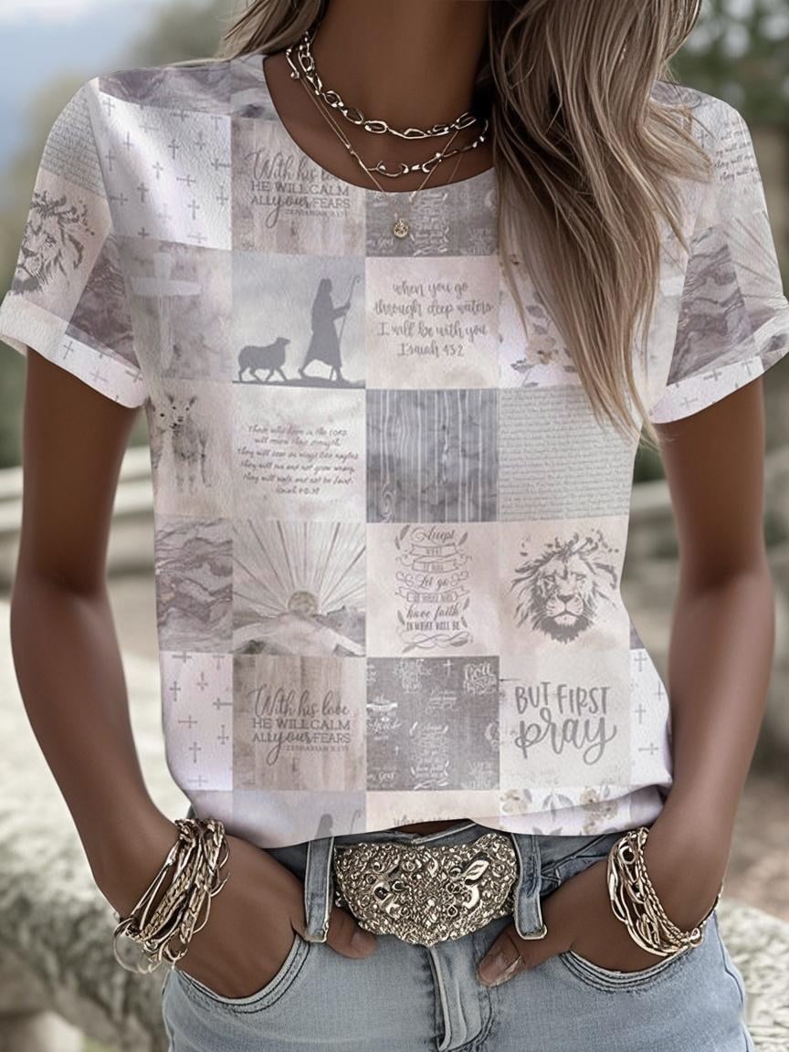 Women's Printed Casual Top