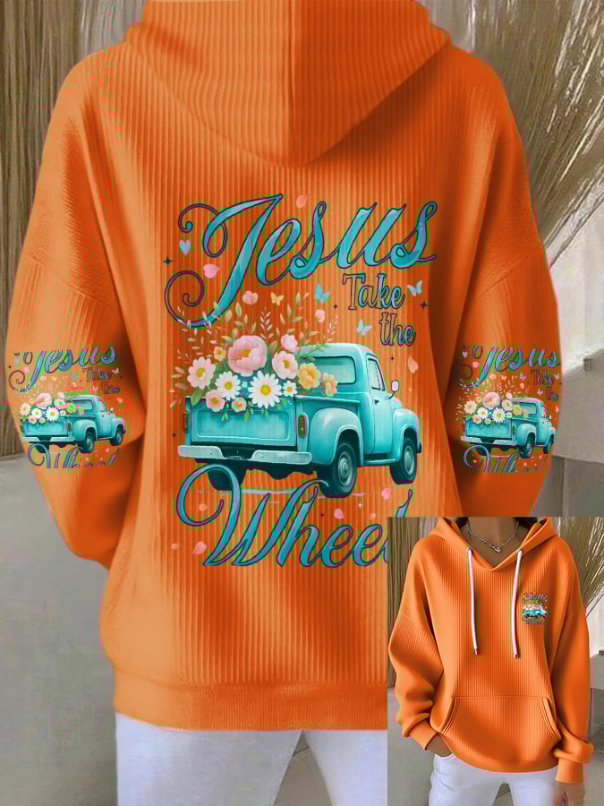 Women's Faith Print Hoodie