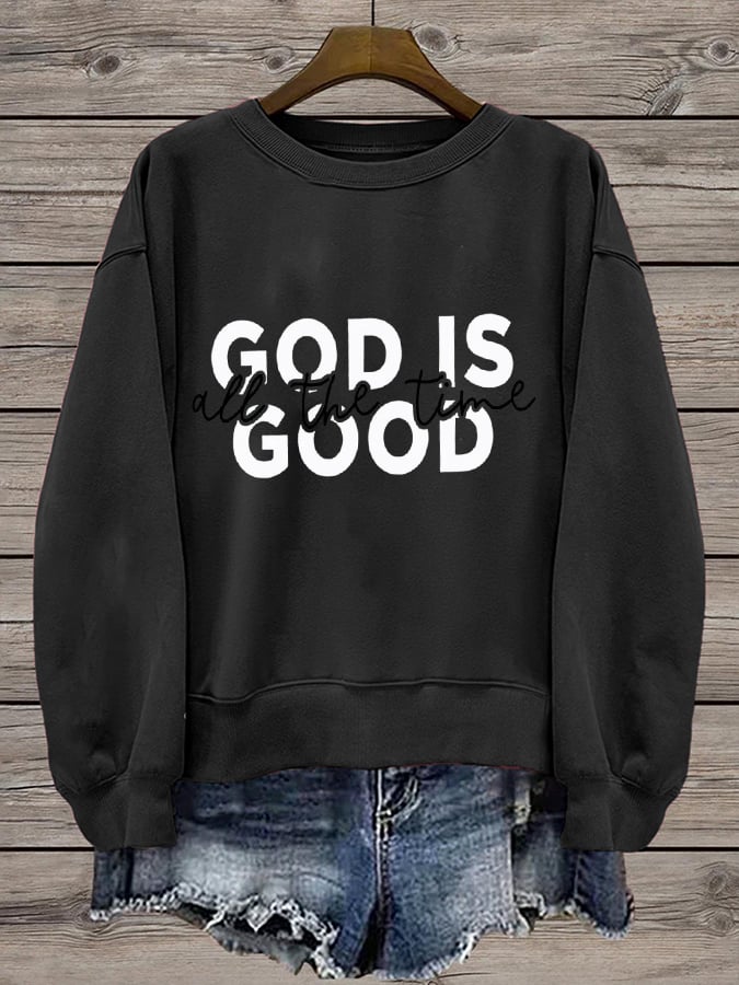 Women's Faith  Round Neck Sweatshirt
