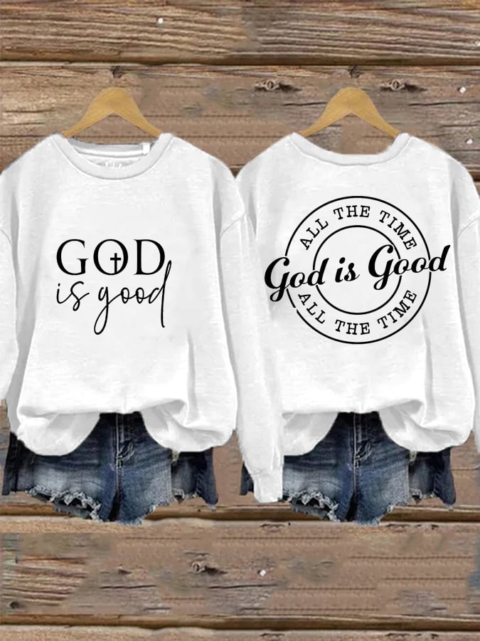 Women's Faith  Round Neck Sweatshirt
