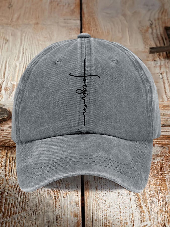 Unisex Forgiveness Faith Hat