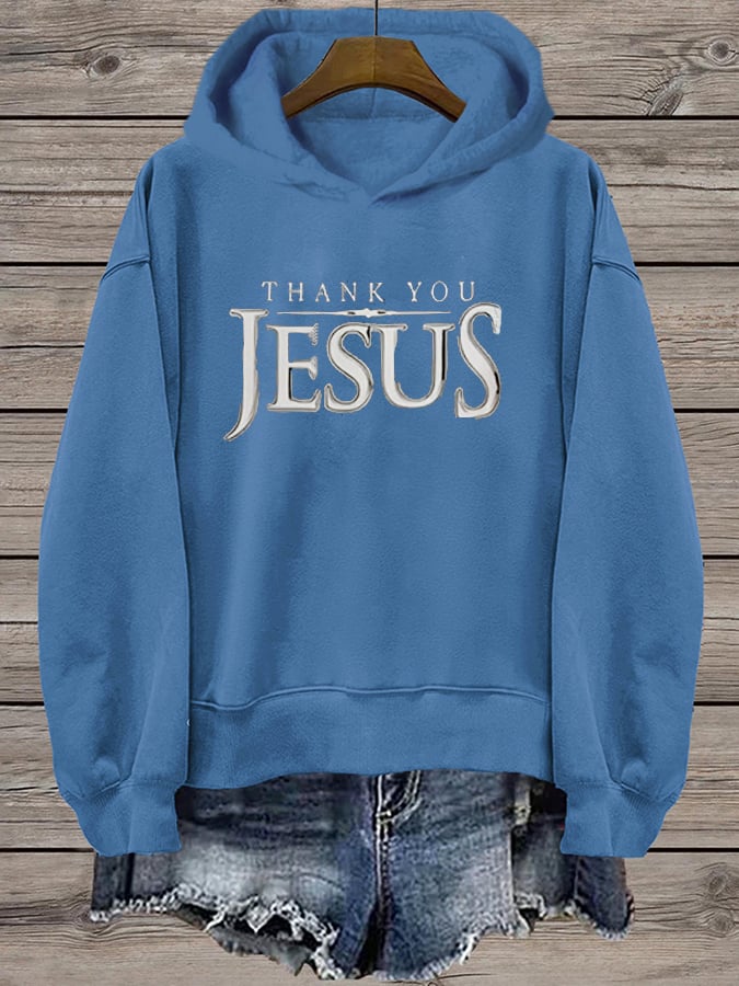 Women's Faith Heat Transfer Hooded Sweatshirt