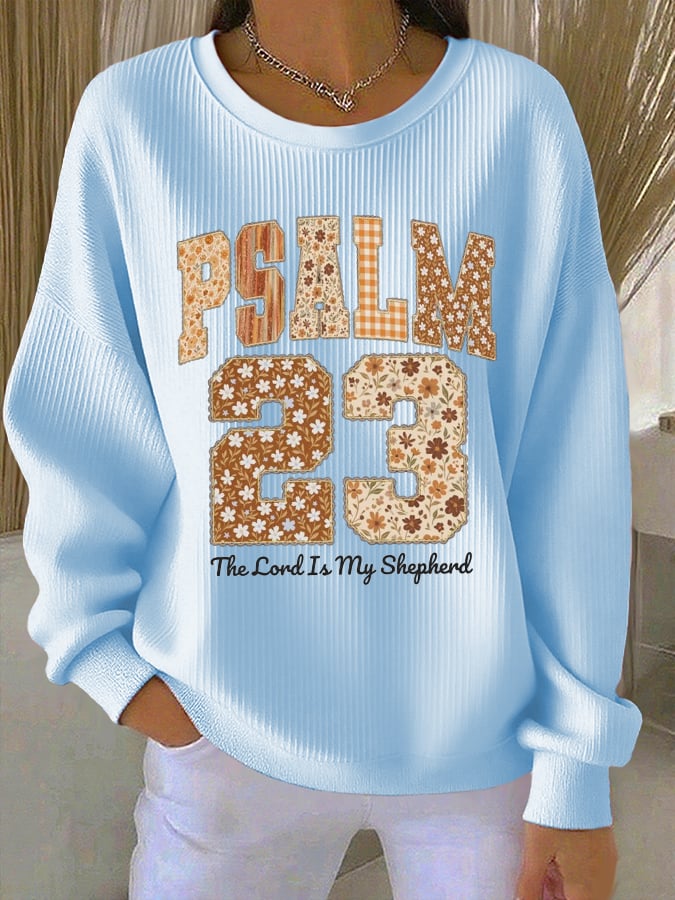 Women's Faith Print Sweatshirt