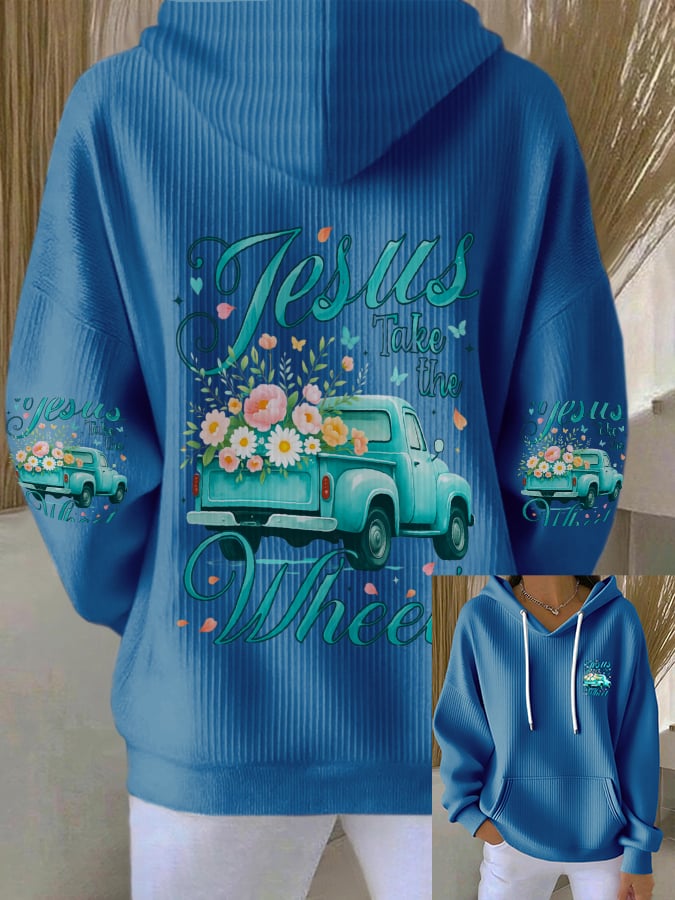 Women's Faith Print Hoodie