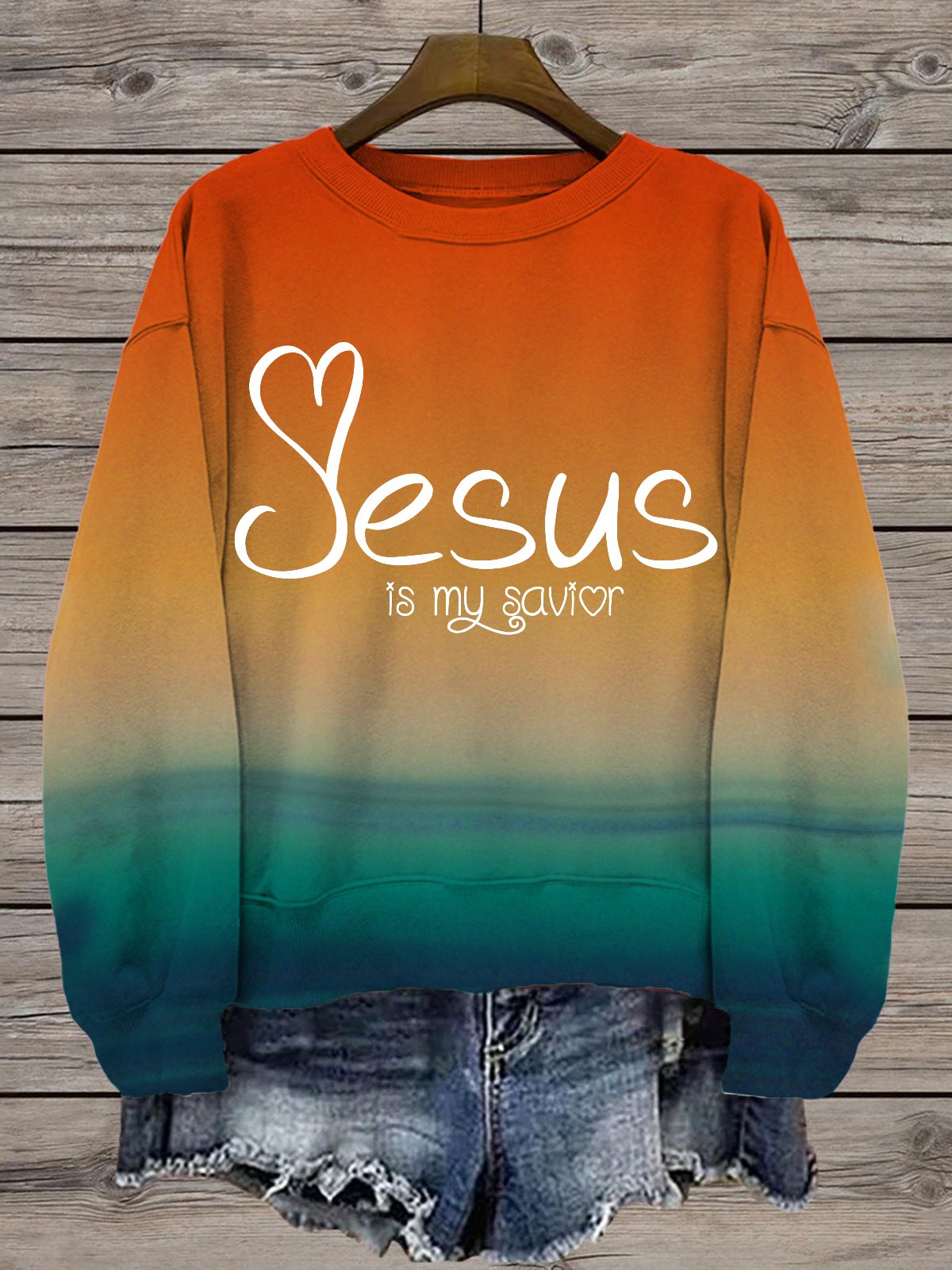 Women's The Best Is Yet To Come Print Crew Neck Sweatshirt