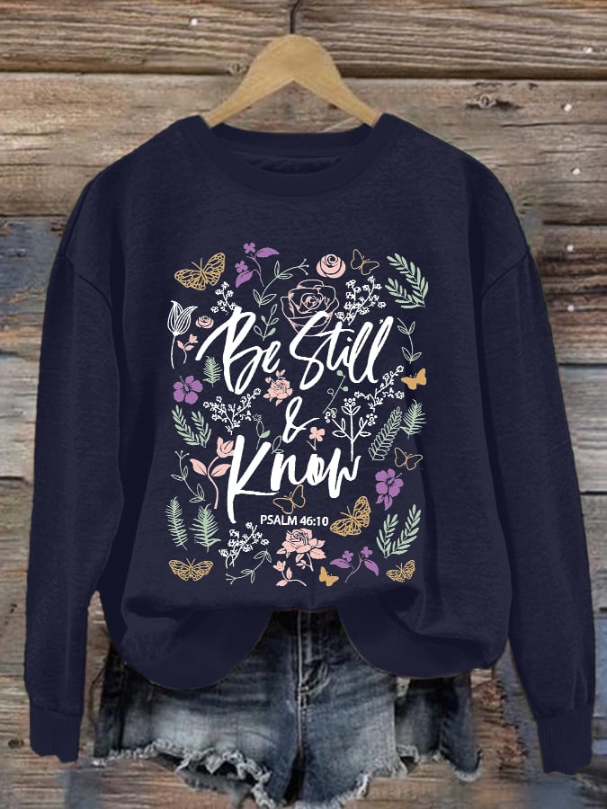 Women's Faith Print Sweatshirt