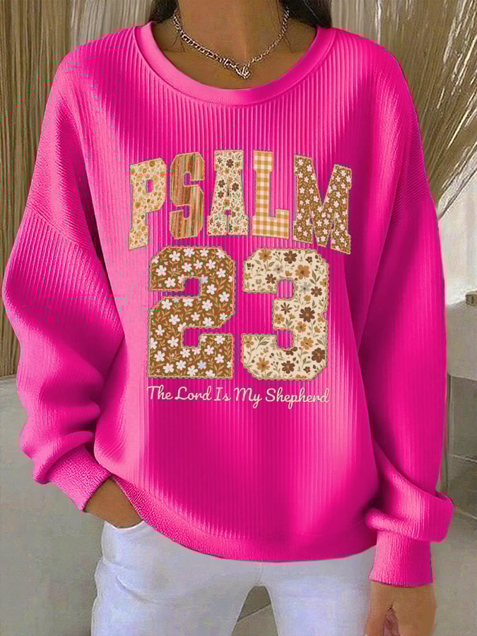 Women's Faith Print Sweatshirt