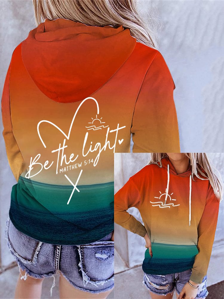 Women'S Faith Printed Hooded Sweatshirt