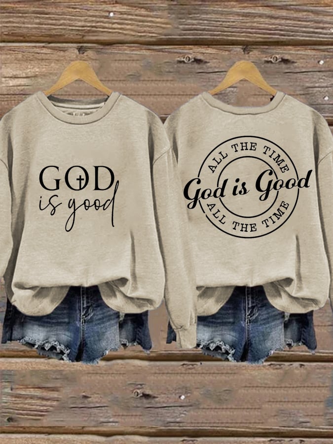 Women's Faith  Round Neck Sweatshirt